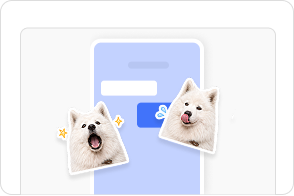 메신저 이모티콘 꾸미기 예시